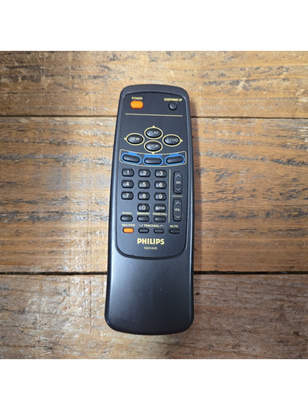 Philips N0314UD VCR Remote Control for CCB092 CCB130 CCB132 CCB190 CCB192 CCB252